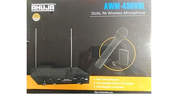 Ahuja AWM 490VHL Wireless Microphone