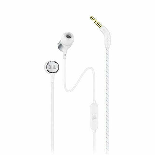 JBL Live 100 In-Ear Wired Headphone - White