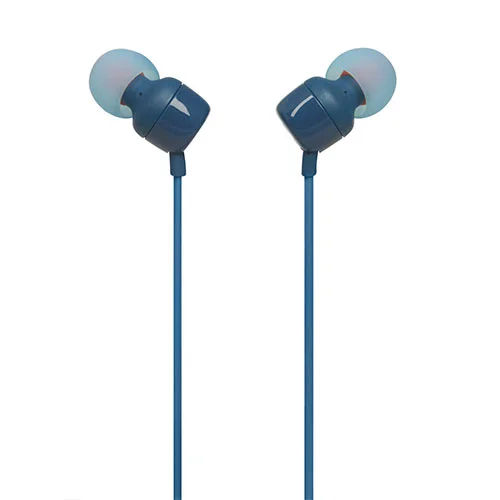 JBL Tune 110 In-Ear Wired Earphone - Blue