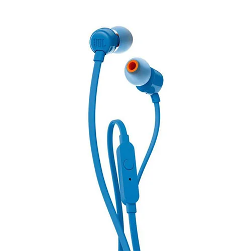 JBL Tune 110 In-Ear Wired Earphone - Blue