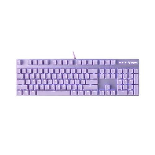 RAPOO V500PRO Purple Backlit Mechanical Gaming Keyboard