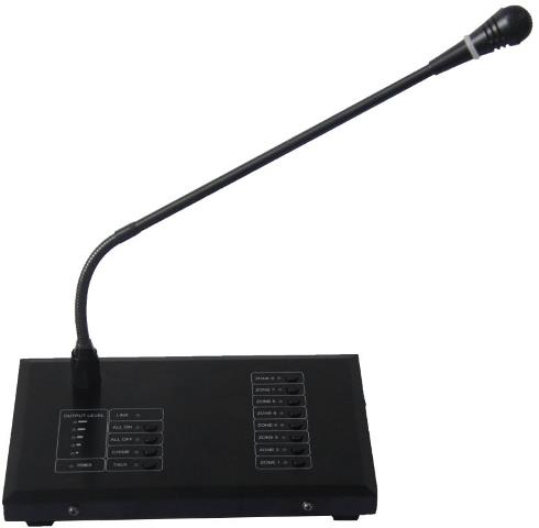 DSPPA CM12 6 Zones Remote Paging Microphone